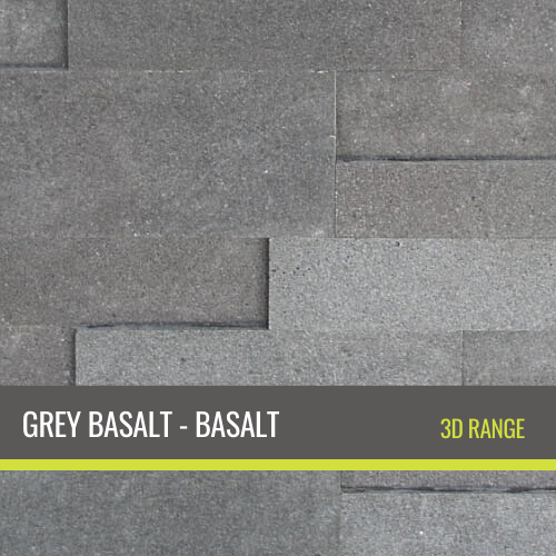 TIER® Natural Stone 3D Grey Basalt