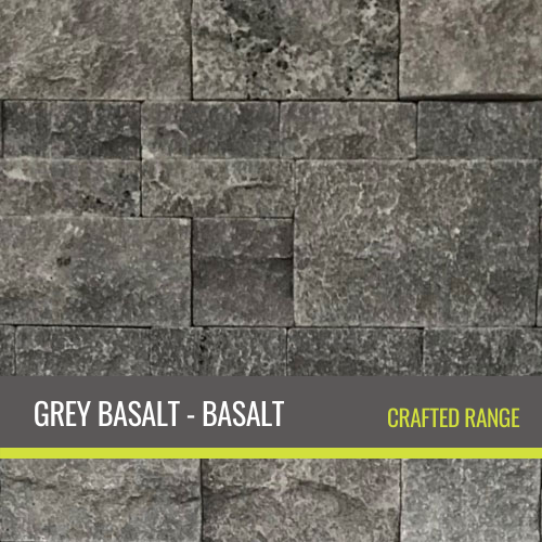 TIER® Natural Stone Crafted Grey Basalt
