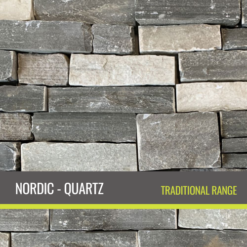 TIER® Natural Stone Traditional Grey Nordic Quartz