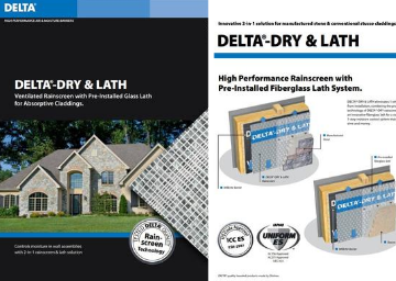 DELTA® by Dörken Brochures and Installation Guides