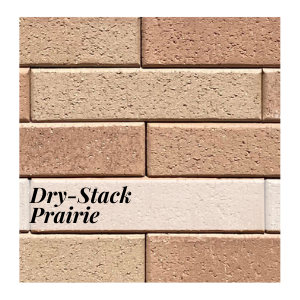 BRIKclad - Dry-Stack, Prairie