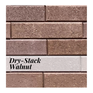 BRIKclad - Dry-Stack, Walnut