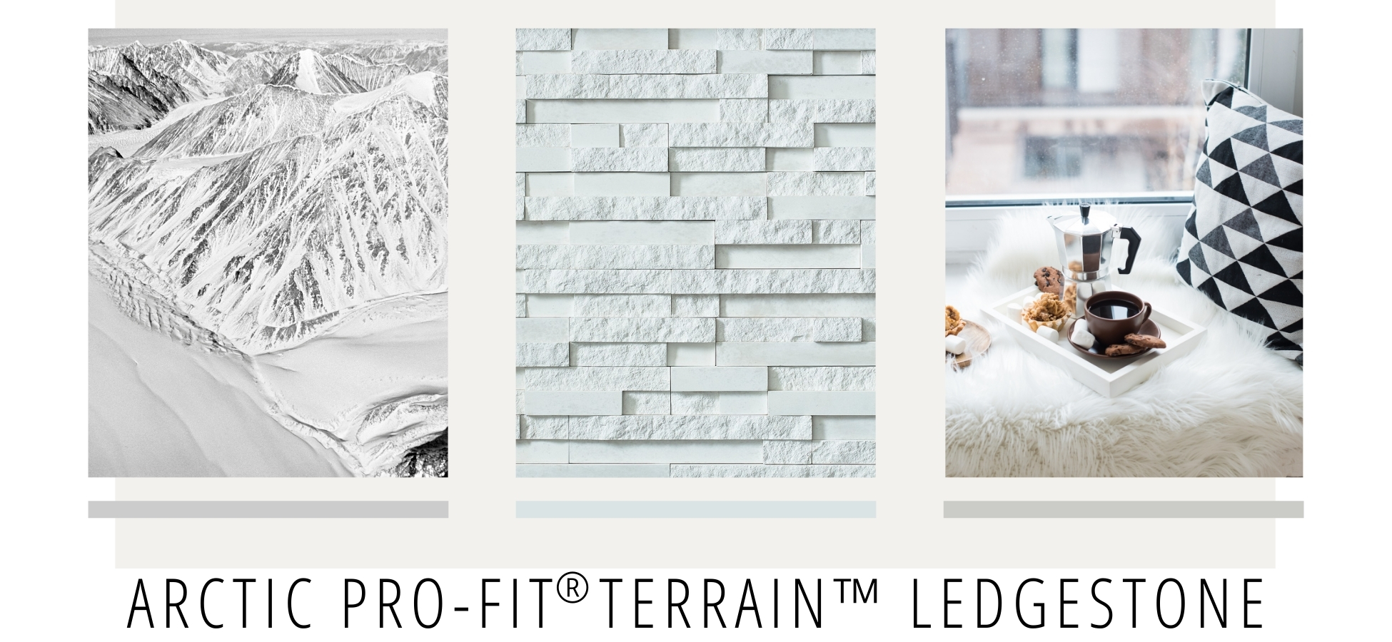 Arctic Pro-Fit® Terrain™ Ledgestone by Cultured Stone®