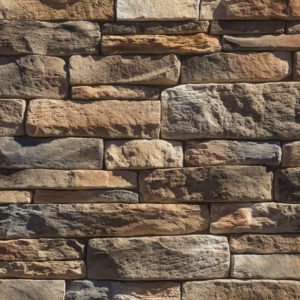 Dutch Quality - Stack Ledge, Sienna with tight fit mortar joints
