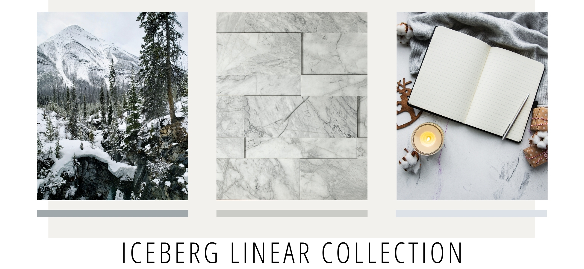 Iceberg Linear Collection by TerraCraft® Natural Stone Veneer