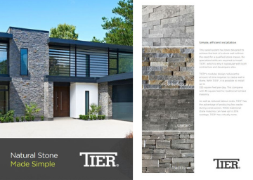 TIER Natural Stone_Brochure