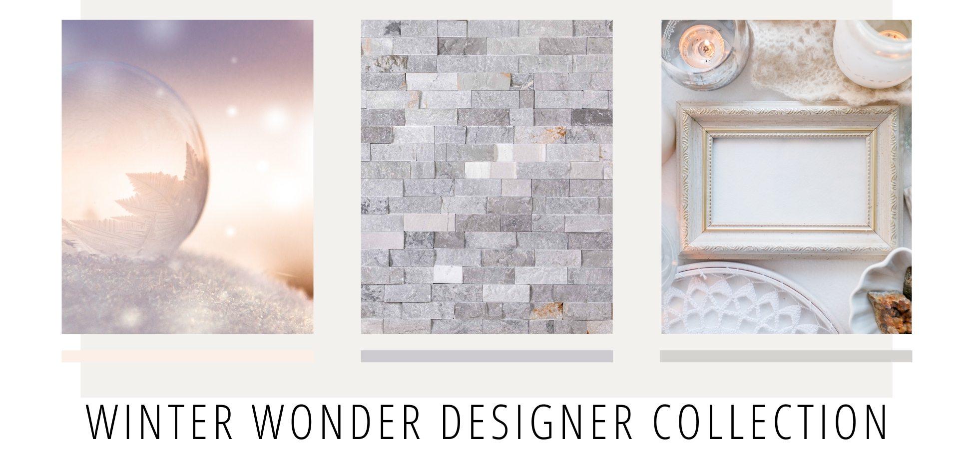 Winter Wonder Designer Collection by TerraCraft® Natural Stone Veneer