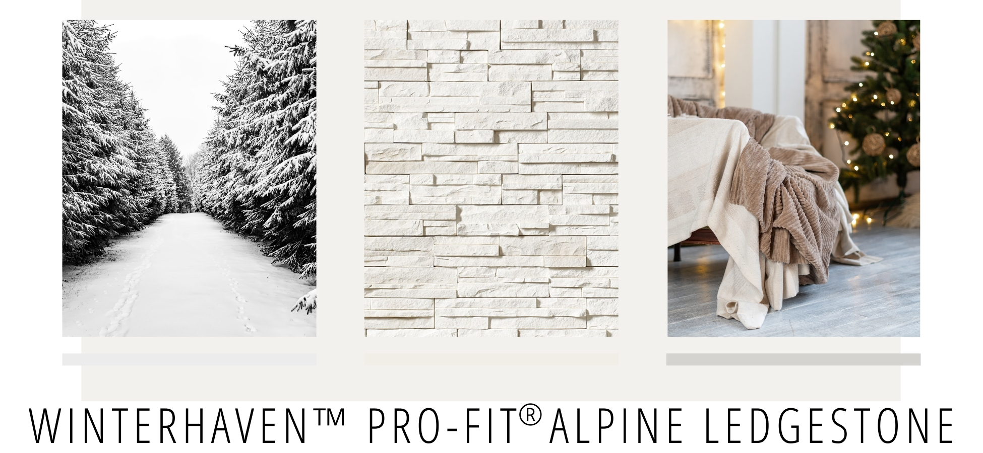 Winterhaven™ Pro-Fit® Alpine Ledgestone by Cultured Stone®