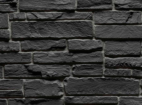 ProStone® - Ledgestone, Black Iron