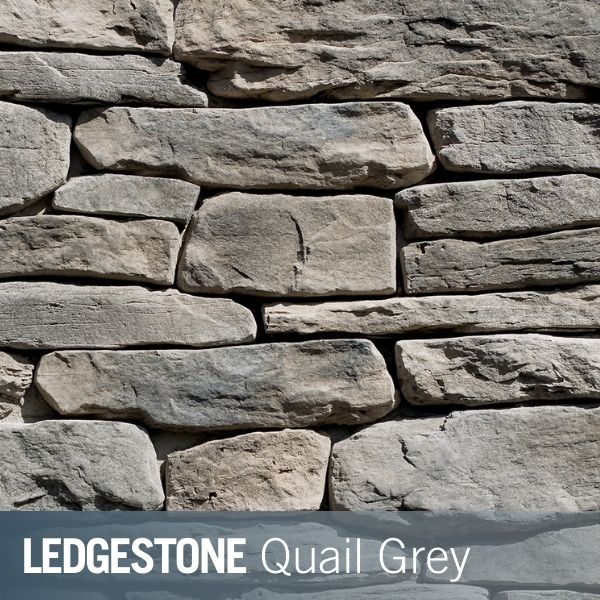 Dutch Quality Stone® - Ledgestone, Quail Grey