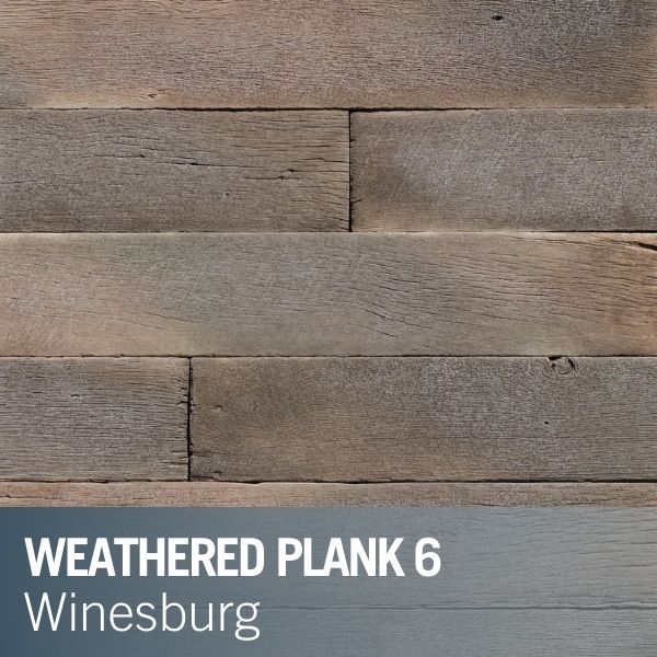 Dutch Quality Stone® - Weathered Plank 6, Winesburg