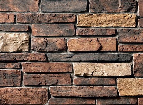 Cultured Stone - Country Ledgestone, Red Rock
