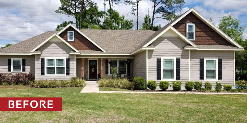 Cultured Stone® - Country Ledgestone, Echo Ridge®_Before