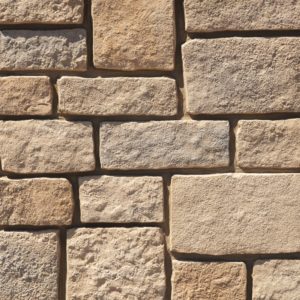 Dutch Quality - Rough Ashlar™, Trailhead™ with half inch mortar joints