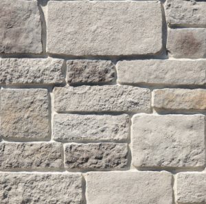 Dutch Quality - Rough Ashlar™, Winter Point™ with half inch mortar joints