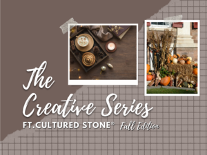 The Creative Series ft. Cultured Stone