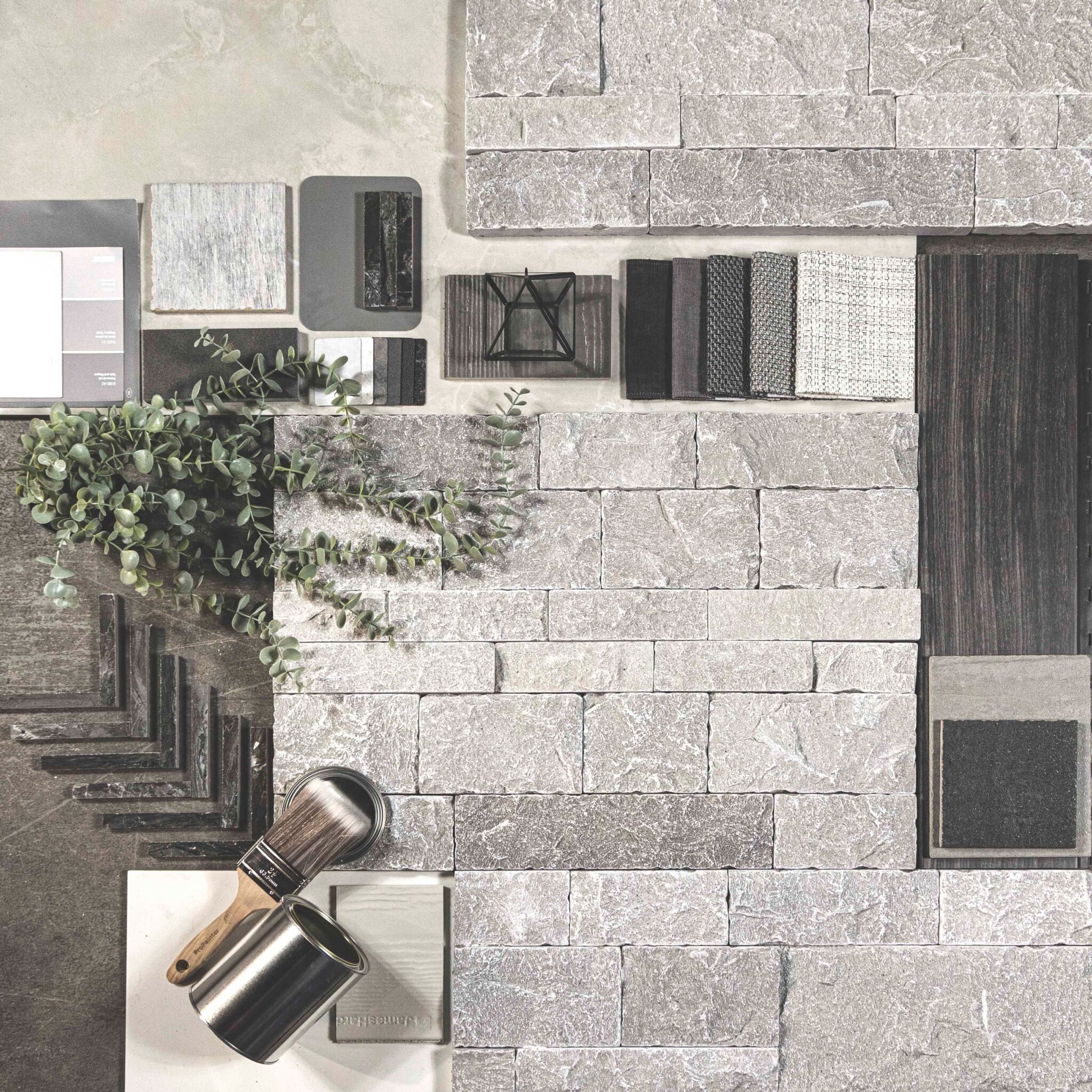 TerraCraft® Natural Stone Veneer - Signature Collection, Rocky Point - Mood Board