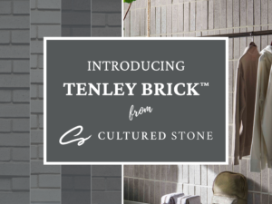 Introducing Tenley Brick from Cultured Stone