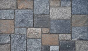 Pangaea® Natural Stone – Castlestone, Providence with half inch mortar joints