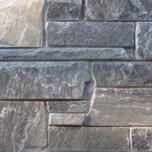 Colonial Brick & Stone - Sawn Height, Elite Blue with half inch mortar joints