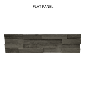 TerraCraft® Natural Stone – Classic Collection, Black Flat Panel