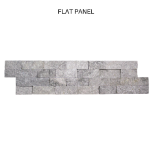 TIER® Natural Stone - Contemporary, Tundra Grey Flat Panel