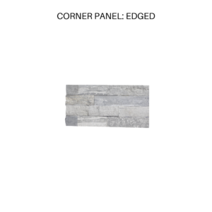 TerraCraft® Natural Stone Veneer – Designer Collection, Shoreline Corner Panel - Edged