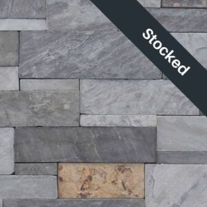 Pangaea® Natural Stone - 4 Course Ashlar Formfit, Oxford with tight fit mortar joints