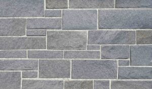 Pangaea® Natural Stone - Atlas Strip, Chinook with half inch mortar joint