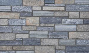 Pangaea® Natural Stone – Ledgestone, Providence with half inch mortar joints