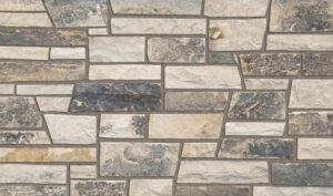 Pangaea® Natural Stone – Quarry Ledgestone®, Coyote with half inch mortar joints