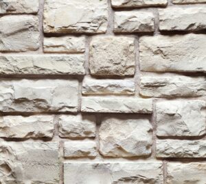 Cultured Stone® - Cobblefield®, Salt Flat™ with half inch mortar joints