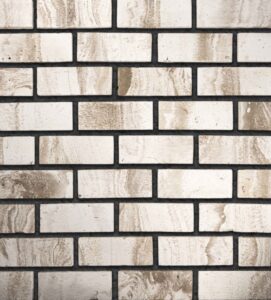 Flex Bricks - BGB, Reverse Mocha with half inch black mortar joint