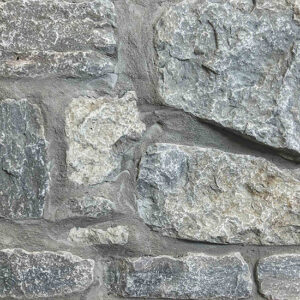 Colonial Brick & Stone - Tumbled Olde Mill Blend, Weatheredge with half inch mortar joint
