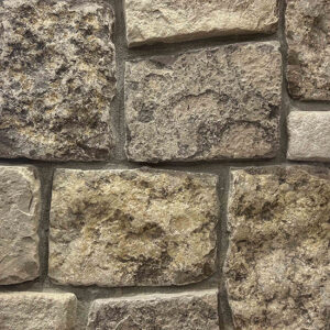 Colonial Brick & Stone - Tumbled Squares and Recs, Nathaniel's Ranch Blend with half inch mortar joint