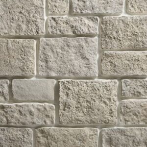 Dutch Quality - Rough Ashlar™, Soft Barley™ with half inch mortar joint