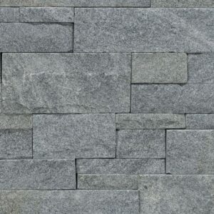 Pangaea® Natural Stone - 4 Course Ashlar Formfit, Chinook with tight fit mortar joints