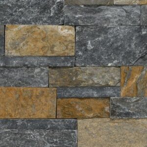 Pangaea® Natural Stone - 4 Course Ashlar Formfit, Lancaster with tight fit mortar joints
