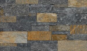 Pangaea® Natural Stone - 4 Course Ashlar Formfit, Lancaster with tight fit mortar joints