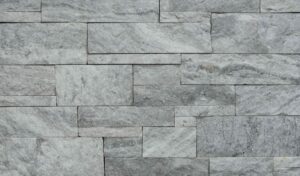 Pangaea® Natural Stone - 4 Course Ashlar Formfit, Yukon with tight fit mortar joints