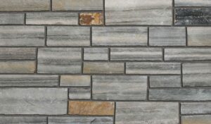 Pangaea® Natural Stone - Atlas Strip, New England with half inch mortar joint