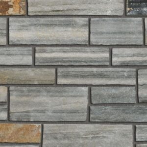 Pangaea® Natural Stone - Atlas Strip, New England with half inch mortar joint