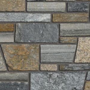 Pangaea® Natural Stone – Quarry Ledgestone®, Providence with half inch mortar joints