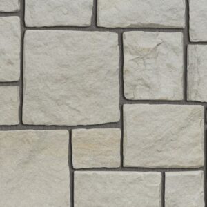 Pangaea® Natural Stone - Roman Castlestone, Kings Point with half inch mortar joints