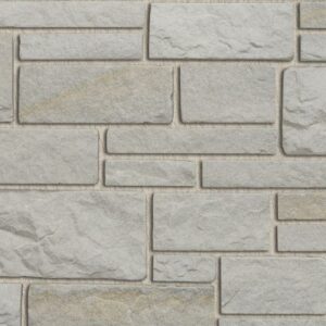 Pangaea® Natural Stone - 3 Course Ashlar, Kings Point with half inch mortar joints