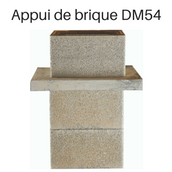 Appui de brique DM54 - Isokern DM54 Brick Ledge