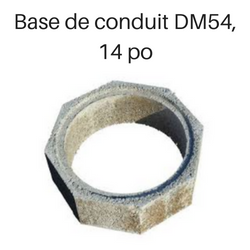 Base de conduit DM54, 14 po – Isokern DM54 Starter Flue Base de conduit DM54, 14 po - Isokern DM54 Starter Flue