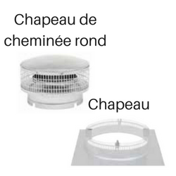 Chapeau de cheminée rond – Isokern Chimney Cap Chapeau de cheminée rond - Isokern Chimney Cap