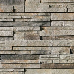 Cultured Stone® - Pro-Fit® Alpine Ledgestone, Echo Ridge® avec joints de mortier serrés