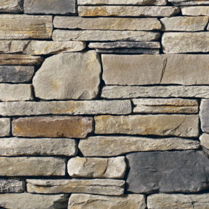 Cultured Stone® - Southern Ledgestone, Echo Ridge® avec joints de mortier serrés